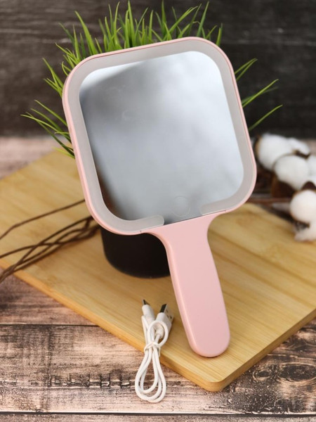 Изображение товара Зеркало косметическое ILikeGift Girly Hand square 157P-DJ-47 (розовый)