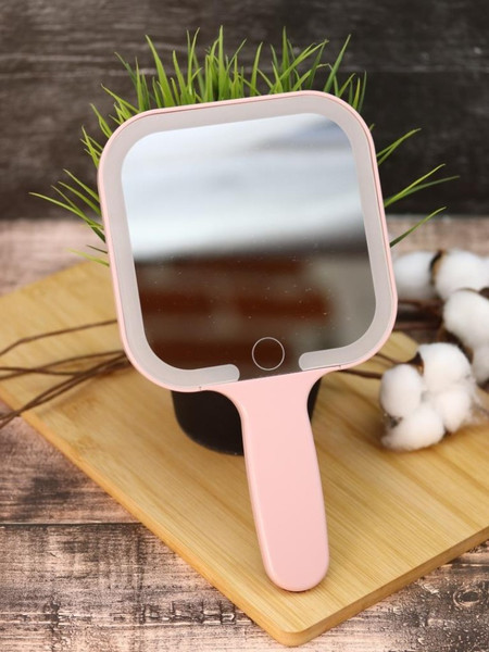 Изображение товара Зеркало косметическое ILikeGift Girly Hand square 157P-DJ-47 (розовый)