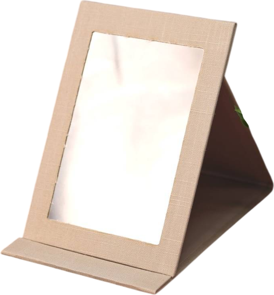 Изображение товара Зеркало косметическое ILikeGift Hello world 133B-01 (brown)