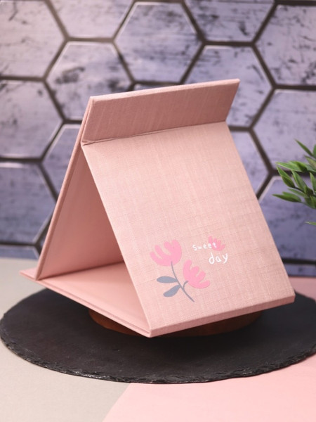 Изображение товара Зеркало косметическое ILikeGift Hello world 133B-02 (pink)