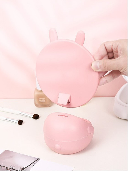 Изображение товара Зеркало косметическое ILikeGift Precious rabbit 142P-14-1 (pink)
