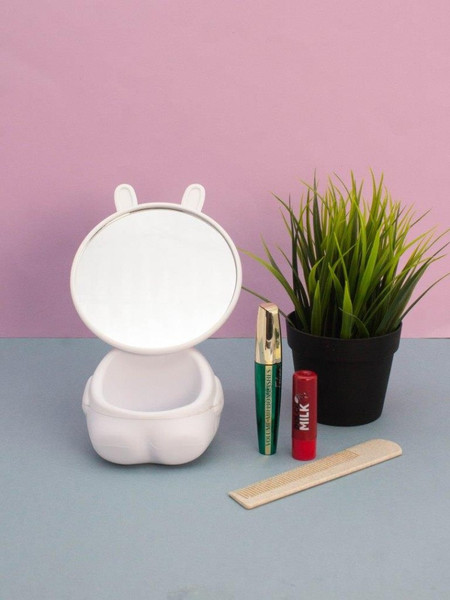 Изображение товара Зеркало косметическое ILikeGift Precious rabbit 142P-14-2 (white)