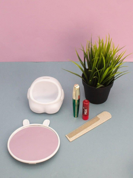 Изображение товара Зеркало косметическое ILikeGift Precious rabbit 142P-14-2 (white)