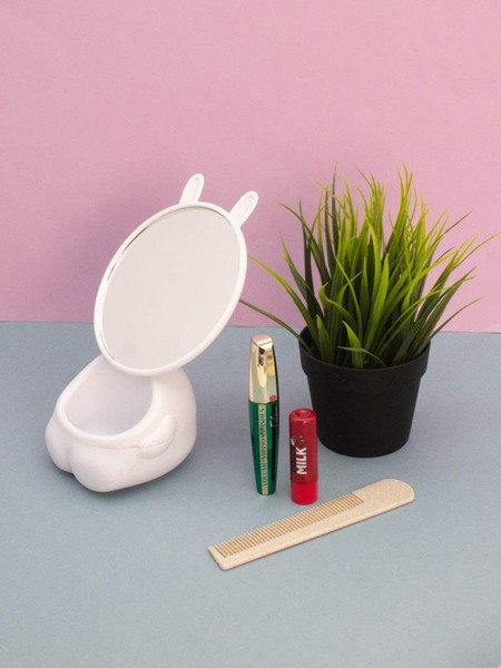 Изображение товара Зеркало косметическое ILikeGift Precious rabbit 142P-14-2 (white)