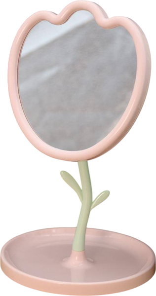 Изображение товара Зеркало косметическое ILikeGift Girly Tulip 157P-352-12-02 (pink)