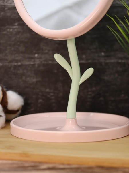 Изображение товара Зеркало косметическое ILikeGift Girly Tulip 157P-352-12-02 (pink)