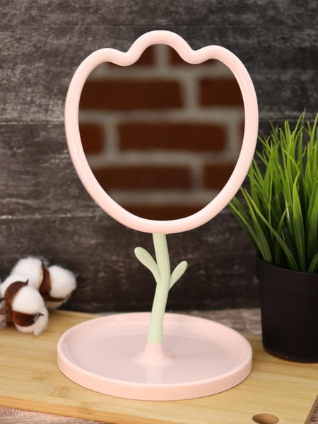 Изображение товара Зеркало косметическое ILikeGift Girly Tulip 157P-352-12-02 (pink)