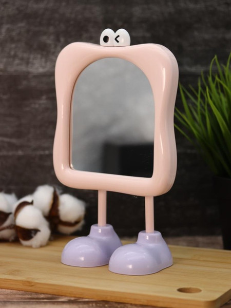 Изображение товара Зеркало косметическое ILikeGift Girly Funny legs 157P-352-13 (pink)