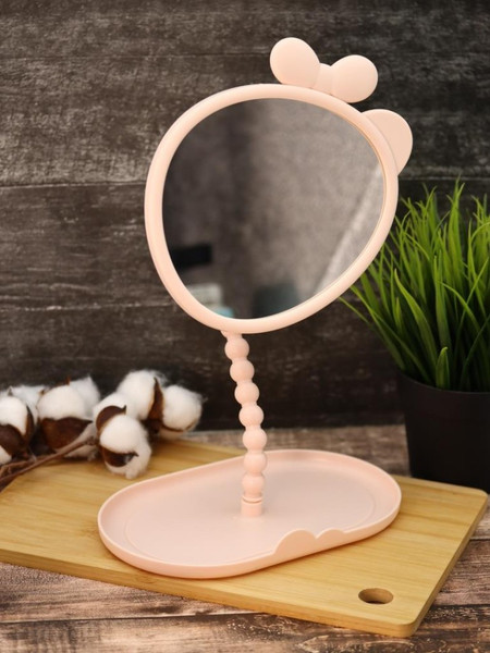 Изображение товара Зеркало косметическое ILikeGift Girly Cute bow 157P-352-33-01 (pink)