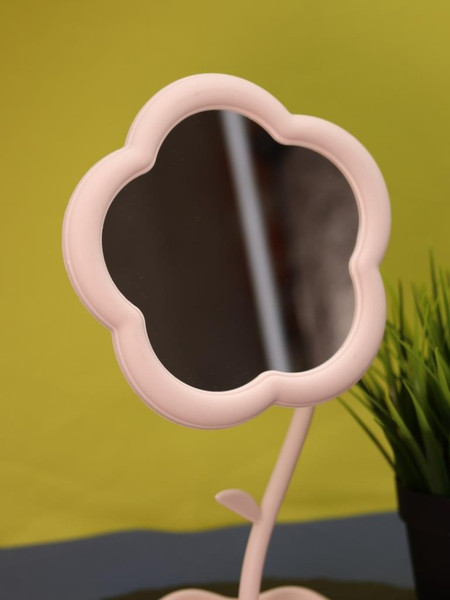 Изображение товара Зеркало косметическое ILikeGift Girly Round flower 157P-352-49-02 (pink)