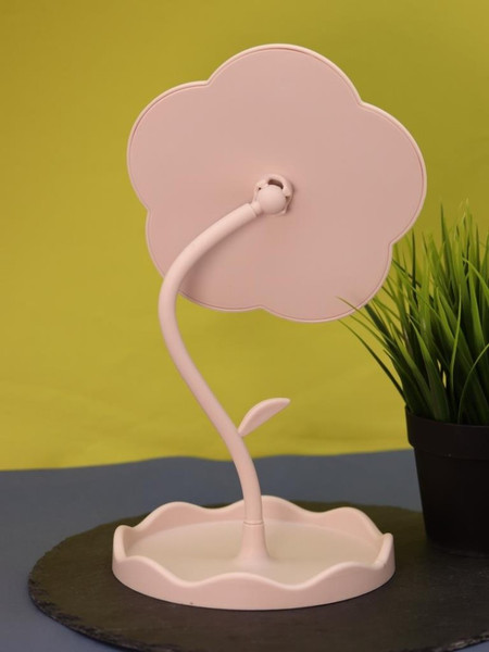 Изображение товара Зеркало косметическое ILikeGift Girly Round flower 157P-352-49-02 (pink)