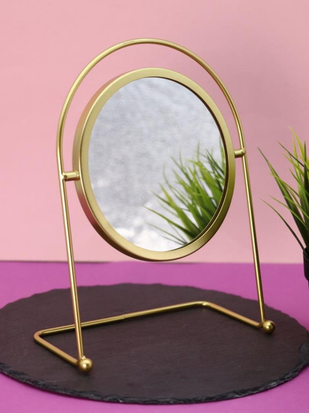 Изображение товара Зеркало косметическое ILikeGift Girly Golden sun 157P-352-66-02 (yellow)