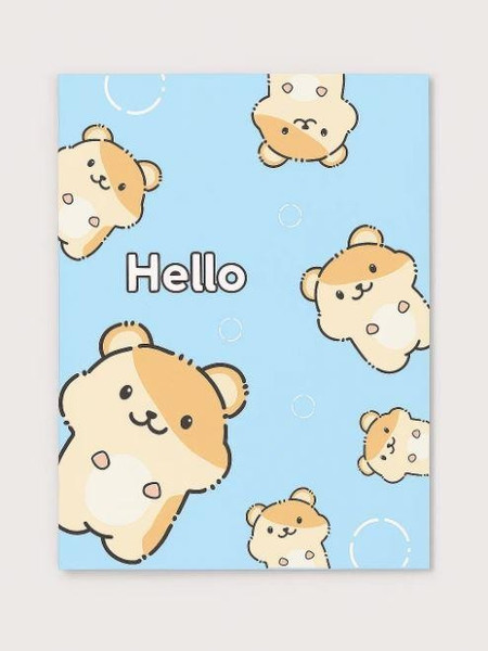 Изображение товара Зеркало косметическое ILikeGift Let's go hamster 163AC-02 (blue)