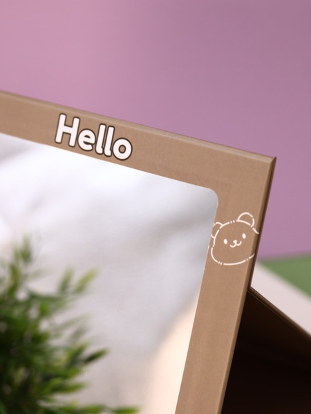 Изображение товара Зеркало косметическое ILikeGift Let's go hamster 163AC-03 (dark brown)