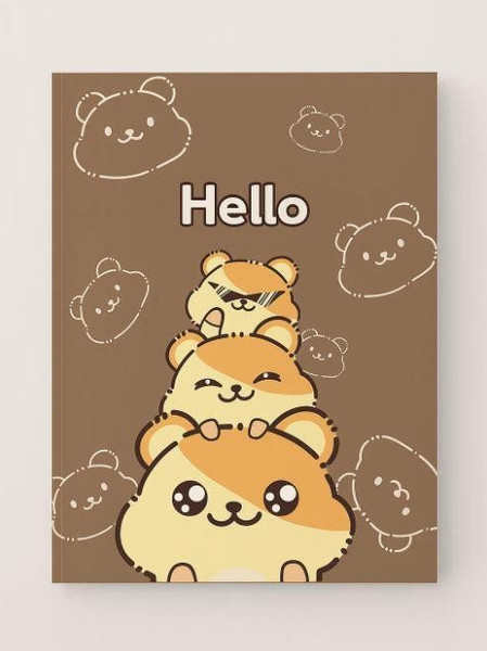 Изображение товара Зеркало косметическое ILikeGift Let's go hamster 163AC-03 (dark brown)