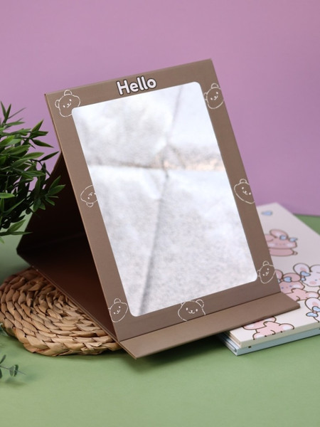 Изображение товара Зеркало косметическое ILikeGift Let's go hamster 163AC-03 (dark brown)