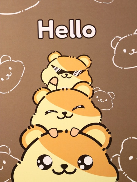 Изображение товара Зеркало косметическое ILikeGift Let's go hamster 163AC-03 (dark brown)