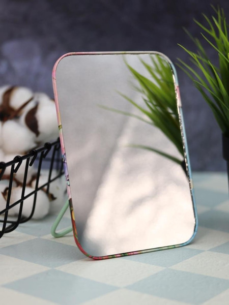 Изображение товара Зеркало косметическое ILikeGift Beautiful flowers ZT185-3033-02 (зеленый)