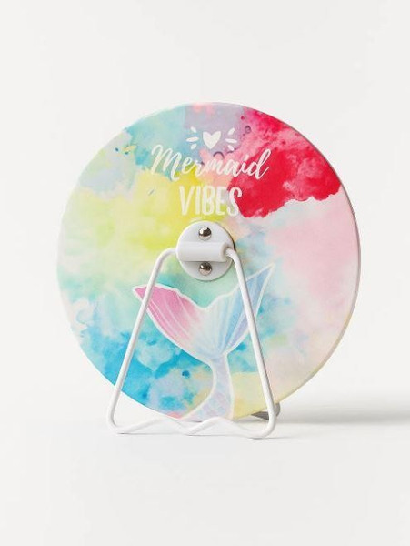Изображение товара Зеркало косметическое ILikeGift Mermaid vibes ZT185-3035-02 (розовый)