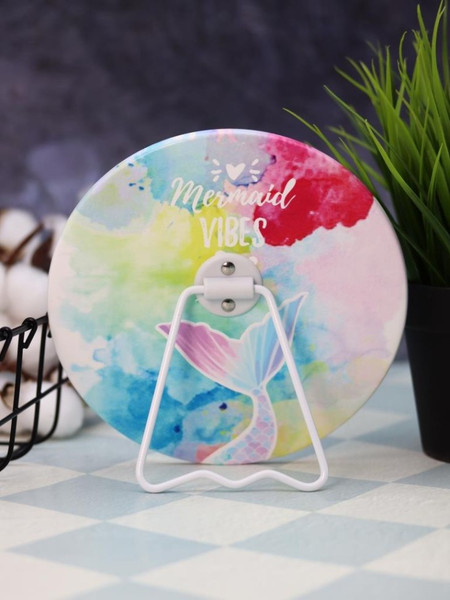 Изображение товара Зеркало косметическое ILikeGift Mermaid vibes ZT185-3035-02 (розовый)