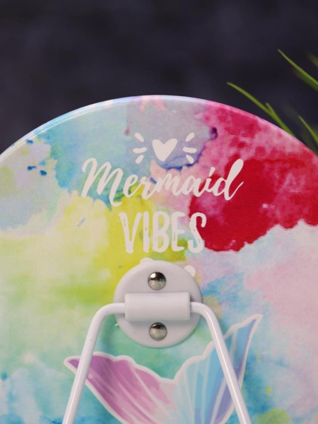 Изображение товара Зеркало косметическое ILikeGift Mermaid vibes ZT185-3035-02 (розовый)