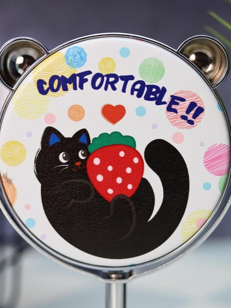 Изображение товара Зеркало косметическое ILikeGift Relax cat ZT185-3037-01 (голубой)