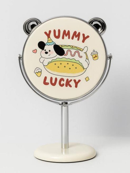 Изображение товара Зеркало косметическое ILikeGift Happy dog ZT185-3038-02 (желтый)