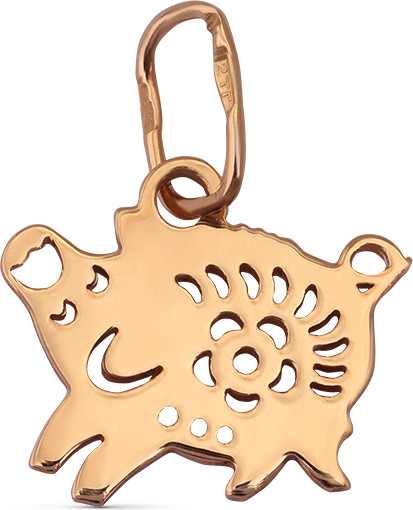 Изображение товара Подвеска из желтого золота Кристалл CA91200226773