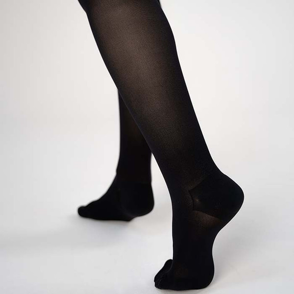 Изображение товара Чулки компрессионные Trives с закрытым носком 1кл / ТК.931 (р.6, черный, на широкое бедро)