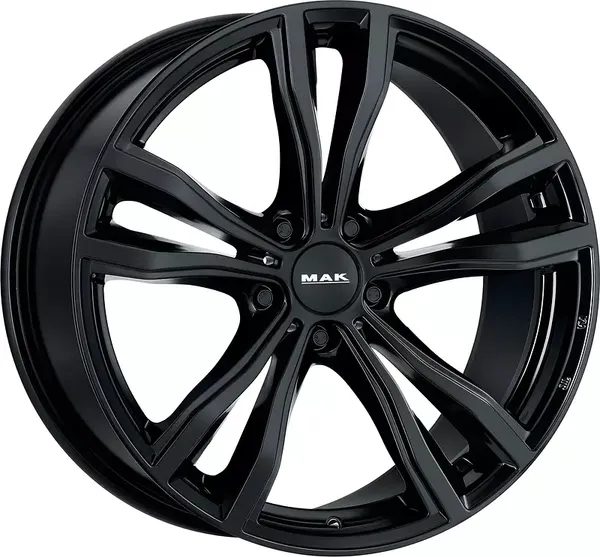 Литой диск MAK X-Mode 21x10.5" 5x112мм DIA 66.6мм ET 43мм Gloss Black — фото 3