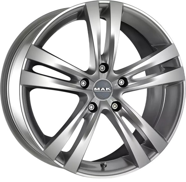 Литой диск MAK Zenith 17x8" 5x112мм DIA 76мм ET 42мм Hyper Silver — фото 3