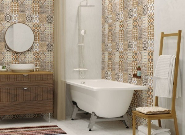 Изображение товара Ванна стальная ВИЗ Donna Vаnnа 160х70 / DV-65901 (белая орхидея, с опорной nодставкой без ранта)