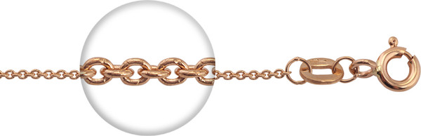 Изображение товара Цепочка из красного золота Кристалл CB85300226773 (50см)