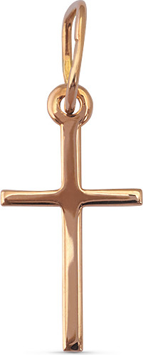 Изображение товара Крестик из желтого золота Кристалл CC39600226773