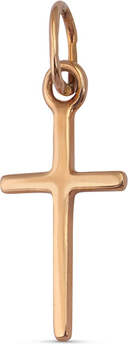 Изображение товара Крестик из желтого золота Кристалл CC43600226773