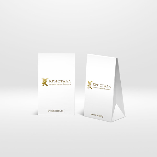 Изображение товара Крестик из желтого золота Кристалл CI02200226773