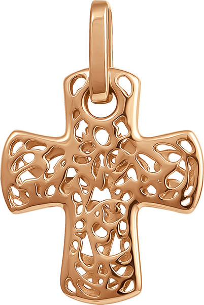 Изображение товара Крестик из желтого золота Кристалл СP75000226773