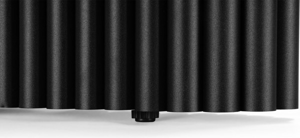 Изображение товара Обеденный стол Woodville Мален 240x110 (mineral stone baldoser/черный)