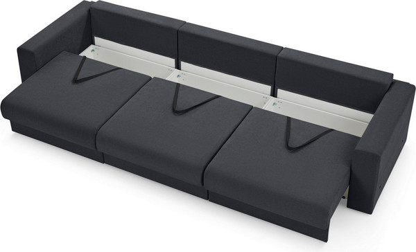 Изображение товара Диван Mio Tesoro Модена 431.04 (графитовый 1481)