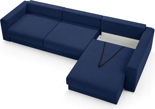 Изображение товара Диван угловой Mio Tesoro Модена 431.05 (синий 1476)