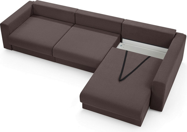 Изображение товара Диван угловой Mio Tesoro Модена 431.05 (коричневый 1482)