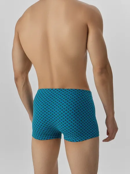 Изображение товара Трусы мужские Mark Formelle 411229 (р.86-96, узор на светло-бирюзовом)
