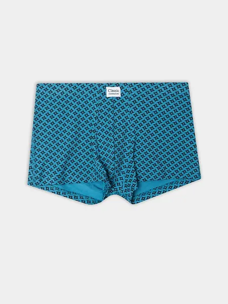 Изображение товара Трусы мужские Mark Formelle 411229 (р.98-108, узор на светло-бирюзовом)