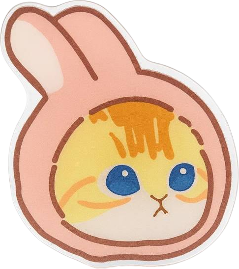 Изображение товара Попсокет ILikeGift Bunny cat 5783674