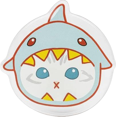 Изображение товара Попсокет ILikeGift Shark cat 5783675