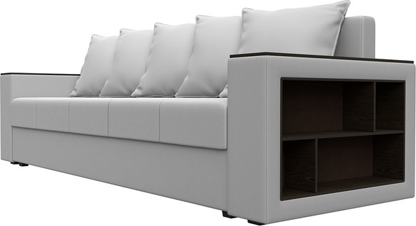 Изображение товара Диван Лига Диванов  Дубай Лайт / 114335 (экокожа белый)