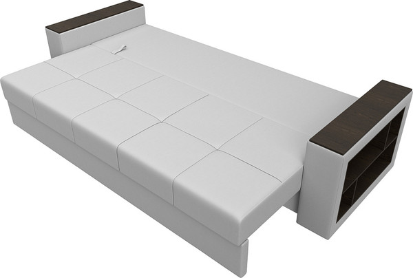 Изображение товара Диван Лига Диванов  Дубай Лайт / 114335 (экокожа белый)