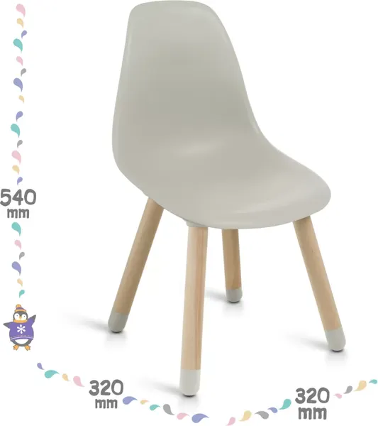 Изображение товара Стул детский Kidwick МП Gerda / KW486000 (пепельный)