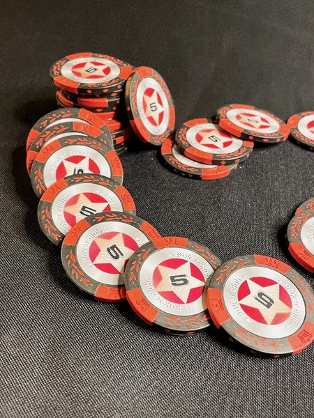 Изображение товара Набор фишек для покера Partida Black Stars / BlackStars5 (25шт)