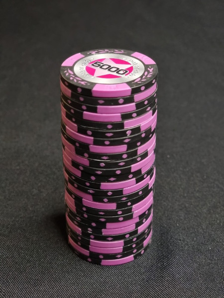 Изображение товара Набор фишек для покера Partida Black Stars / BlackStars5000 (25шт)